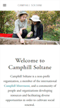 Mobile Screenshot of camphillsoltane.org